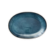 ovalan zdjela za posluživanje Bitz crna/taget plava 36x25 cm