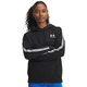Mikina Under Armour Icon Fleece Taped Hoodiey Black S