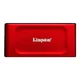 KINGSTON XS1000R 2TB SSD Pocket-Sized USB 3.2 Gen 2 External Solid State Drive Red