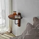 Hanah Home Zidna polica Reve, 35x35x cm,Boje kestena