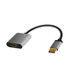 LogiLink CDA0108 prilagodnik za video kabel 0,15 m DisplayPort HDMI Crno, Sivo