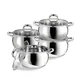 shumee MR-3515-8 Komplet posode, 8 kosov (2,0 l, 2,8 l, 3,8 l, 6,4 l)