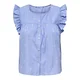 ONLY Bluza ONLAmanda modra/bela