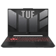ASUS prenosnik TUF Gaming A15 FA507NVR-LP002 R7 / 16GB / 512GB SSD / 15,6 FHD IPS 144Hz / NVIDIA GeForce RTX 4060 / NoOS (siv) NB15AS00149