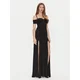 Elisabetta Franchi Večerna obleka AB-R08-51E2-V800 Črna Regular Fit