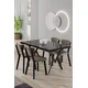 Hanah Home Trpezarijski set, 5 komada, Bež