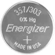 Energizer Gumbna baterija 357, srebro-oksidova Energizer SR44 150 mAh 1.55 V 1 kos