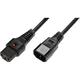 shumee Podaljševalni kabel MicroConnect C13 IEC Lock na moški C14 5 m, črne barve