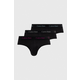 Slip gaćice Calvin Klein Underwear 3-pack za muškarce, boja: crna