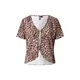 PIECES Bluza PCAMBER rjava/črna