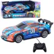 Lean Toys RC dirkalnik s svetlečo karoserijo, oranžno-turkizni
