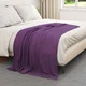 Vidaxl Obloge 24 pcs Vijolična 170 x 130 cm Flis