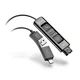 Poly DA85 USB na QD Adapter - združljiv s katerimi koli slušalkami Poly s Quick Disconnect