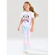 Sinsay - Set majica kratkih rukava i pantalone Minnie Mouse - šareno