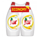 Jar Lemon, 2 x 900 ml - detergent za ročno pomivanje posode