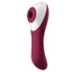Vibrator Satisfyer Dual Crush, 17cm, Belo-ružičasti