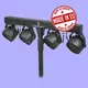 LED 4x PAR 36 Set Flash Professional