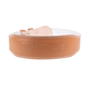 GymBeam Fitnes pas Leather Brown