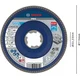 Lamelna brusna plošča PRO X571, 115 mm, G80, X-Lock