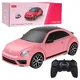 shumee Volkswagen Beetle UV občutljiv avtomobil na daljinsko upravljanje na daljinsko upravljanje roza Rastar 1:24
