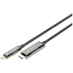 USB - Typ C zu HDMI AOC FO Adapter kabel HDMI Version 2.0; Max 4Kx2K@60Hz; 20m