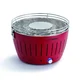 LotusGrill prenosni žar na oglje G-RO-34P (rdeča, premer 32 cm, peka brez dima)