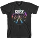 Muse Majica Resistance Moon Unisex Black S