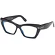 Tom Ford Ženski okvir za dioptrijske naočare Blue Block 0FT6026-B 156, Crni