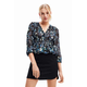 Majica Desigual 23WWBW06 WOMAN WOVEN BLOUSE LONG SLEEVE
