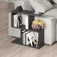 Hanah Home Klub sto Homemania, 60x60x20 cm, Antracit