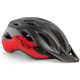 MET kolesarska čelada Crossover SM, rdeča/črna, XL