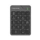 A4 TECH FGK21C FSTYLER 2.4G Wireless Numeric Keypad USB Type-C siva tastatura