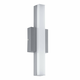 EGLO 94845 | Acate Eglo zidna, stropne svjetiljke svjetiljka 1x LED 770lm 3000K IP44 srebrno, bijelo