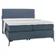 Hom`in POSTELJA BOXSPRING 120 cm x 200 cm , tekstil modra, temno modra