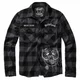 Moška srajca BRANDIT - Motörhead - Srajca s kockastim vzorcem - 61005-black/grey Gingham-2