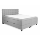 Boxspring krevet Seattle H135 Bračni, Boxspring, Siva, 180x200, Tkanina, Basi a doghePodnice za krevet, 180x200x125cm