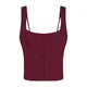 Bershka Top burgund