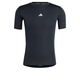 ADIDAS PERFORMANCE Majica črna/bela