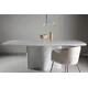 Venture Design Jedilna miza 220x110x75 cm bela