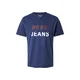 Pepe Jeans Majica mornarska/rdeča/bela