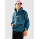 ICHPIG Strike Anorak moški pulover s kapuco dark teal