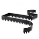 VEVOR Robnik za vrt 1016x203x1 mm črne barve