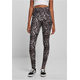 Womens soft leggings AOP blackleo