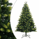 Greatstore Umetna novoletna jelka s stojalom 150 cm