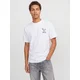 JACK & JONES Majica JORVINTAGE AMERICAN SUMMER svetlo zelena/črna/bela