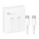 Apple iPhone USB-C na USB-C kabel Pleteni kabel 60W 1m bel