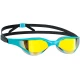 Mad wave razor rainbow goggles turquoise