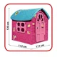 EUROBAJK Velika kućica za decu – Pink