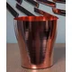 Casa Padrino luxury copper champagne cooler A 18 x H. 19 cm - Round wine cooler - Sparkling wine cooler - Gastronomy accessories - Restaurant accessories - Hotel accessories - Luxury collection