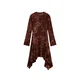 Desigual Obleka rjava / temno rjava